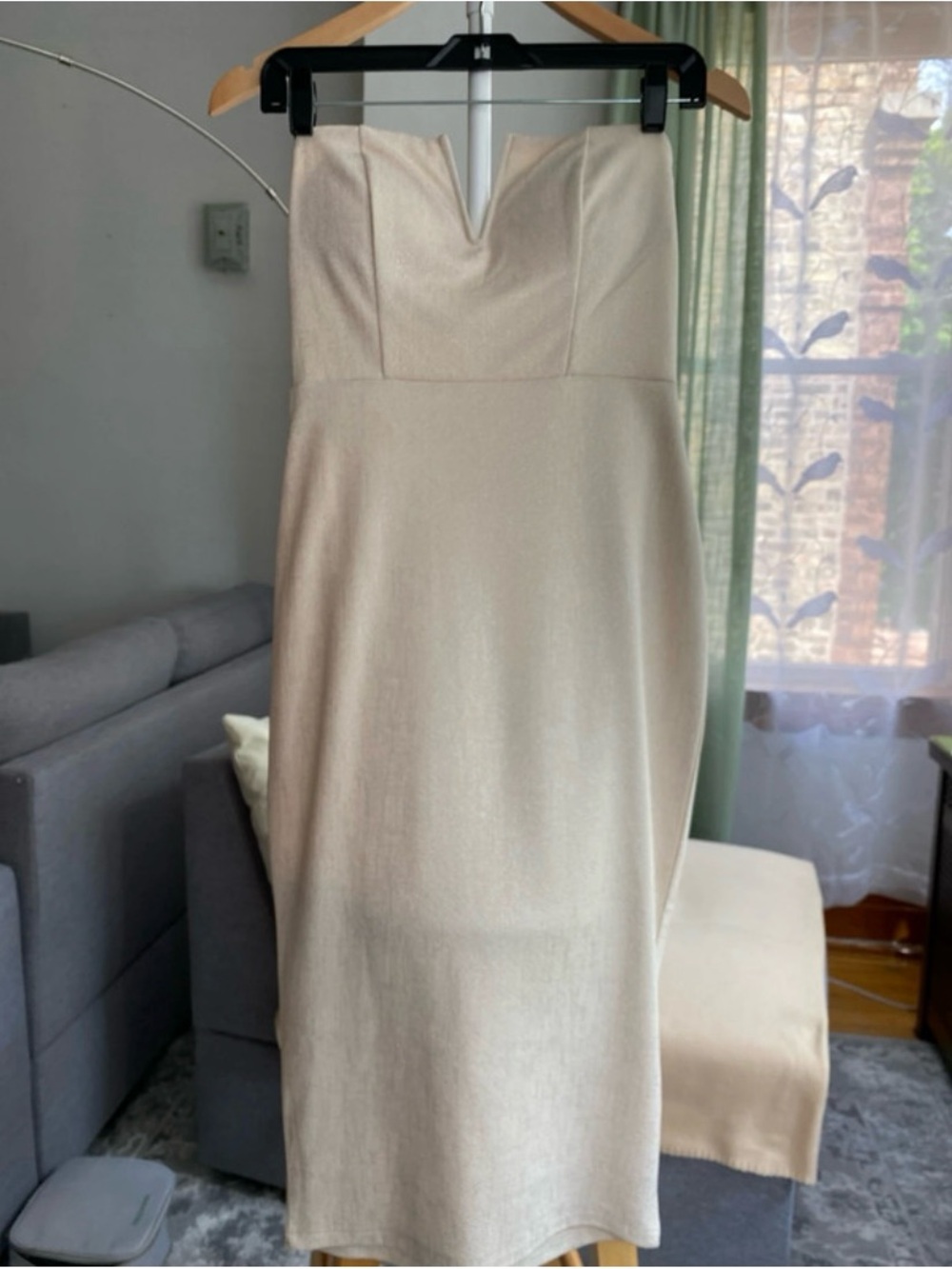 Charlotte Russe Strapless Midi Dress